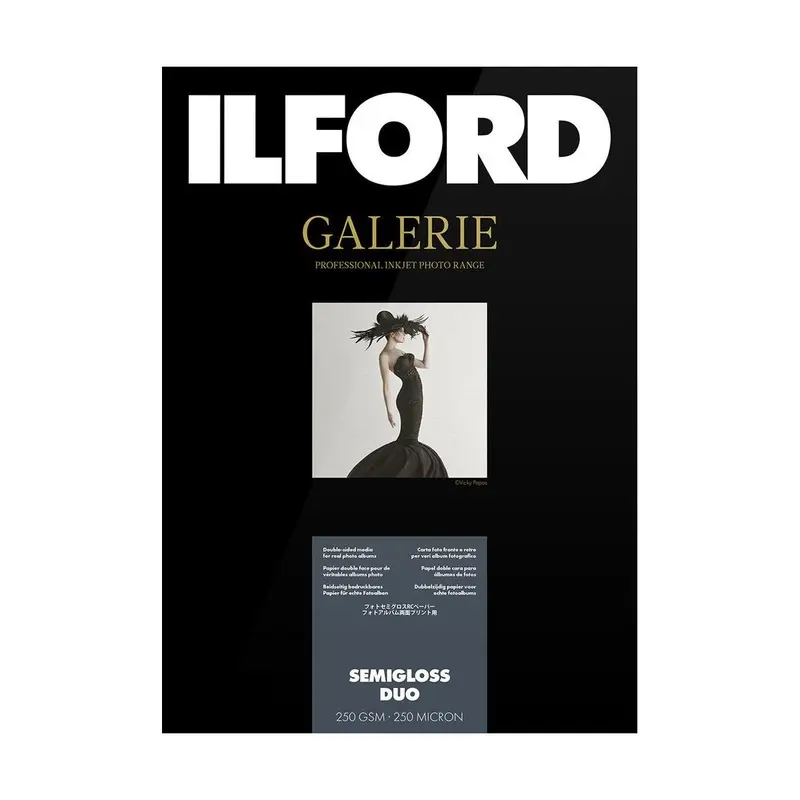 Ilford Galerie Prestige Semigloss Duo Inkjet Paper, 8.5 x 11" -  25 Sheets