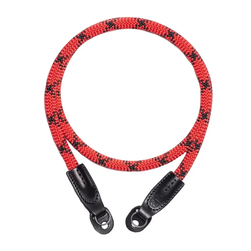 Cooph Rope Camera Strap with Split Ring, 45.3" (115cm) - Duotone Red