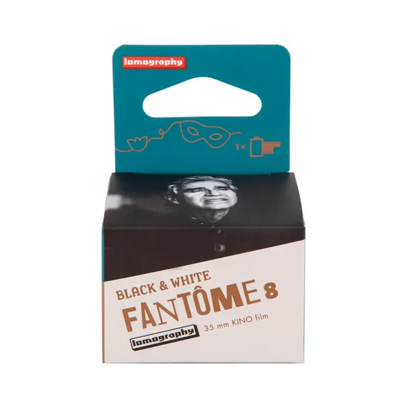 Lomography Fantme Kino 8 Black & White Negative - 35mm Film, 36 Exposures, Single Roll