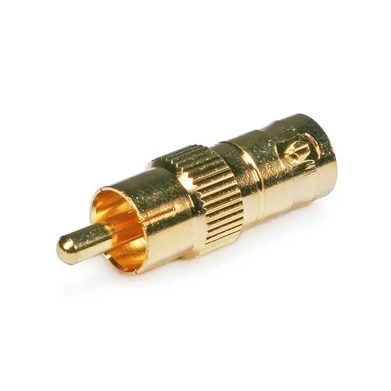 Monoprice BNC Female to RCA Male Adapter - Gold Plated