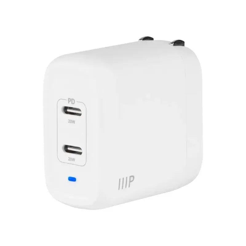 Monoprice USB-C Wall Charger 40W 2-Port