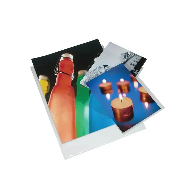 Print File Polypropylene Presentation Pocket - 4 x 6", 25-Pack