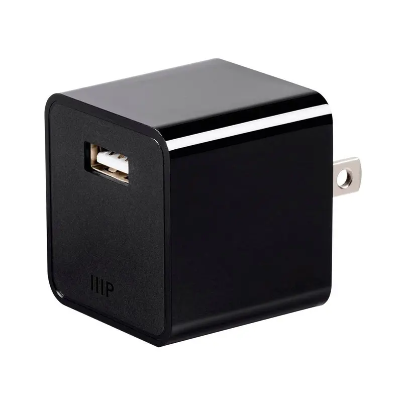Monoprice USB-A Compact Wall Charger - 2.4A, 1-Port