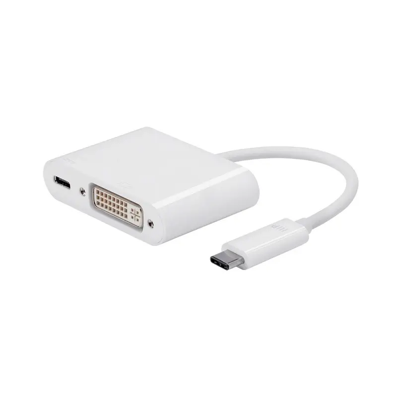 Monoprice USB-C to DVI and USB-C Dual Port Adapter