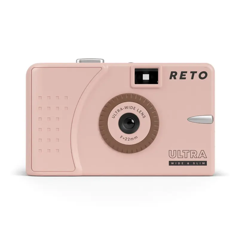 Reto Project Ultra Wide and Slim Film Camera - Pink