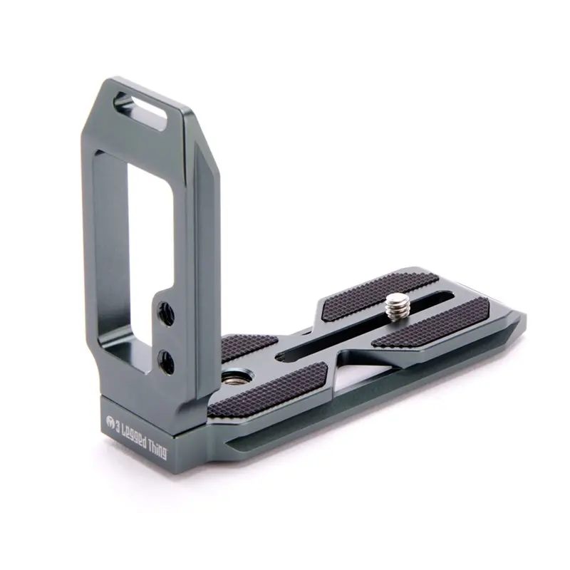 3 Legged Thing QR11-LC 2.0 Universal L-Bracket - Metallic Slate Grey