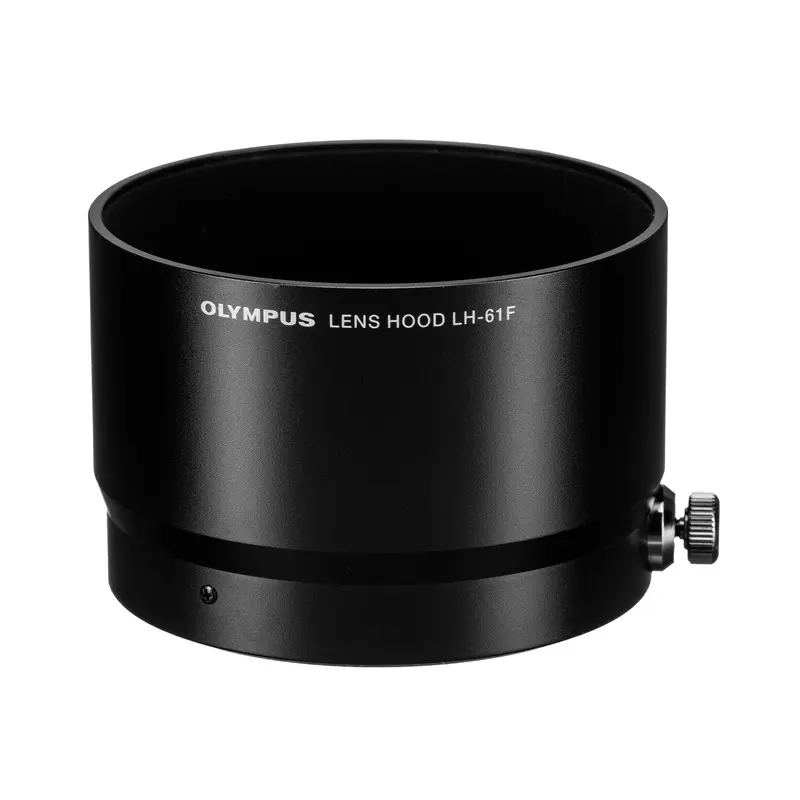 OM System LH-61F Lens Hood - Black