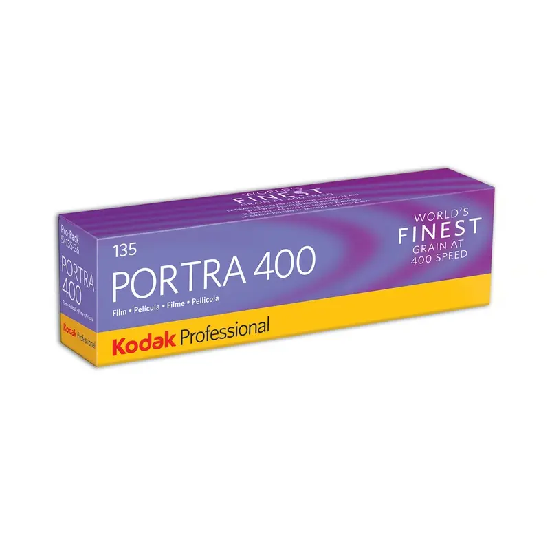 Kodak Professional Portra 400 Color Negative - 35mm Film, 36 Exposures, 5 Pack