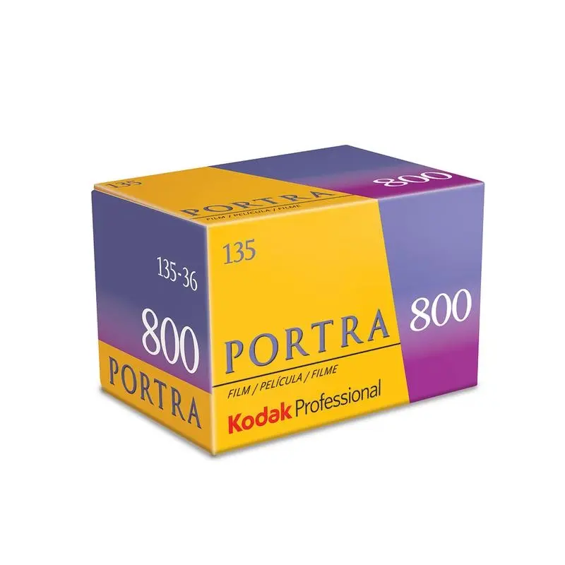 Kodak Professional Portra 800 Color Negative - 35mm Film, 36 Exposures, Single Roll
