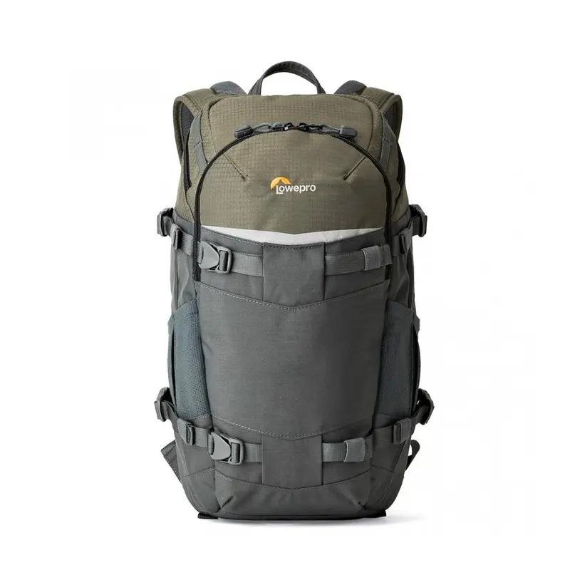 Lowepro Flipside Trek BP 250 AW Camera Backpack - Gray/Green