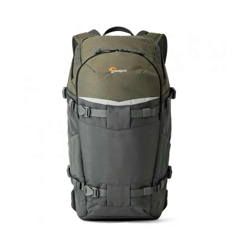 Lowepro Flipside Trek BP 350 AW Camera Backpack - Gray/Green