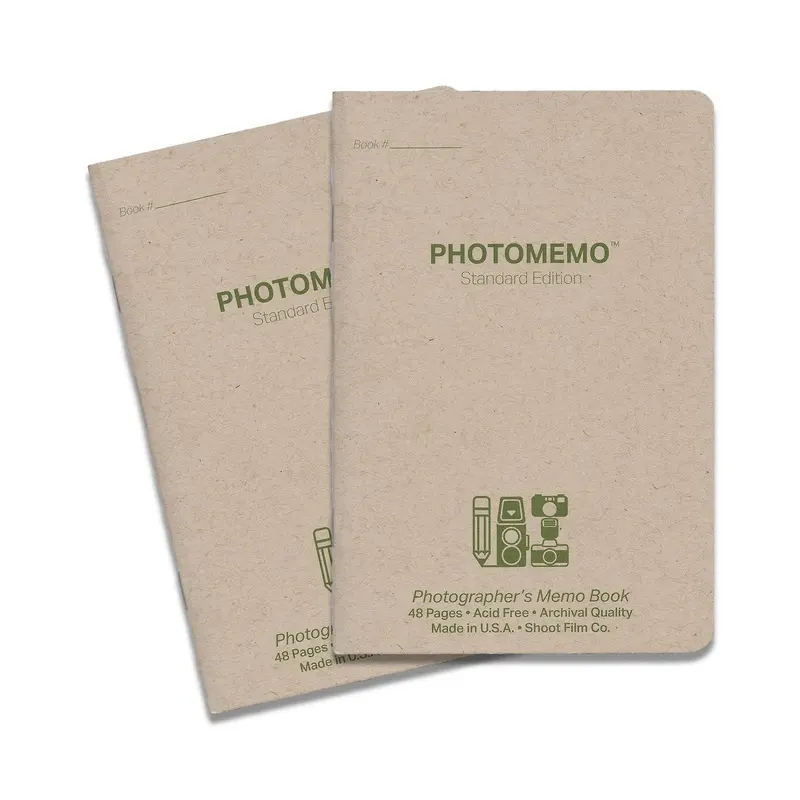 Shoot Film Co. Film Photographer's Notebook - 2 Pack