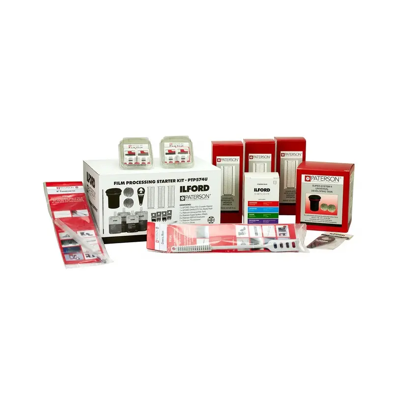 Ilford & Paterson Film Processing Starter Kit