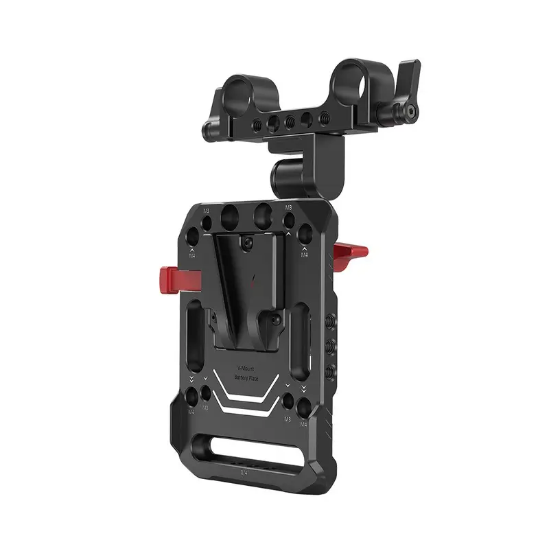 SmallRig V-Mount Battery Plate with 15mm Rod Clamp & Adjustable Arm 2991
