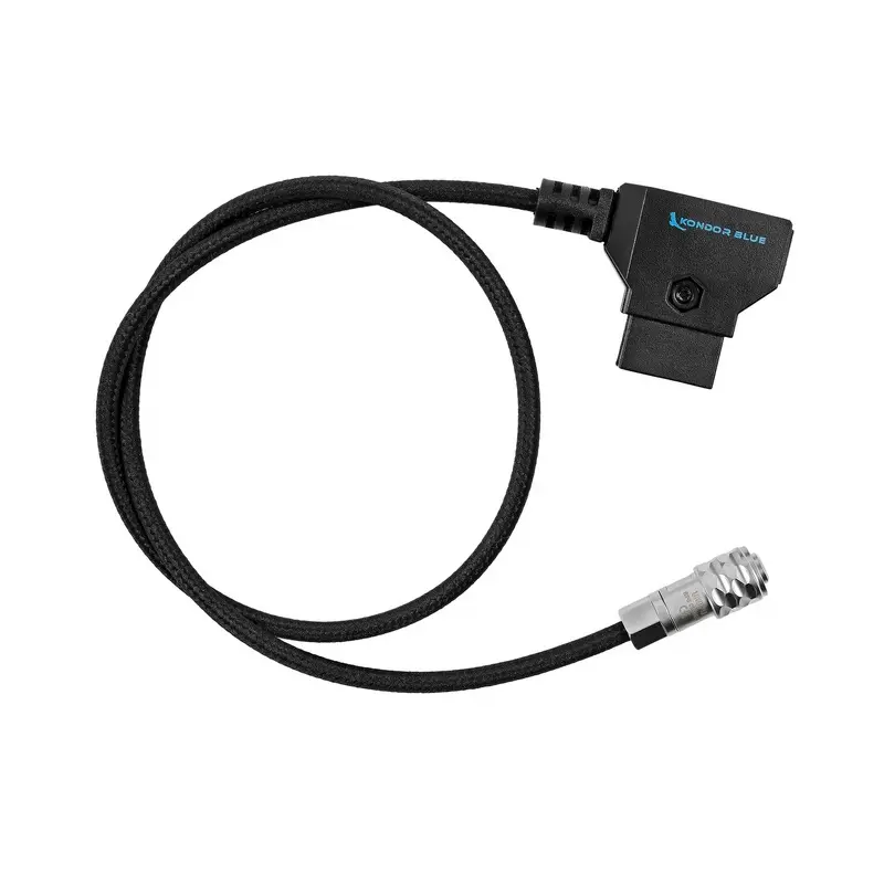 Kondor Blue D-Tap to 2-Pin Power Cable for Black Magic Pocket Cinema Camera 6K/4K - 20"
