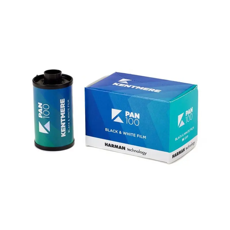 Kentmere Pan 100 Black & White Negative - 35mm Film, 36 Exposures, Single Roll