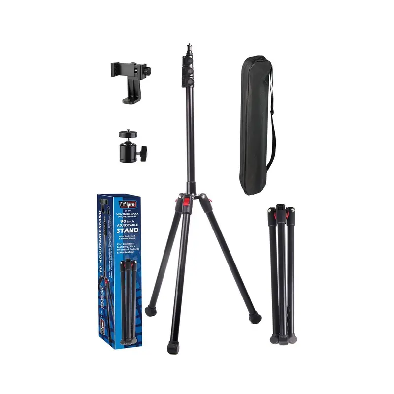 VidPro ST-90 90in Aluminum Tripod