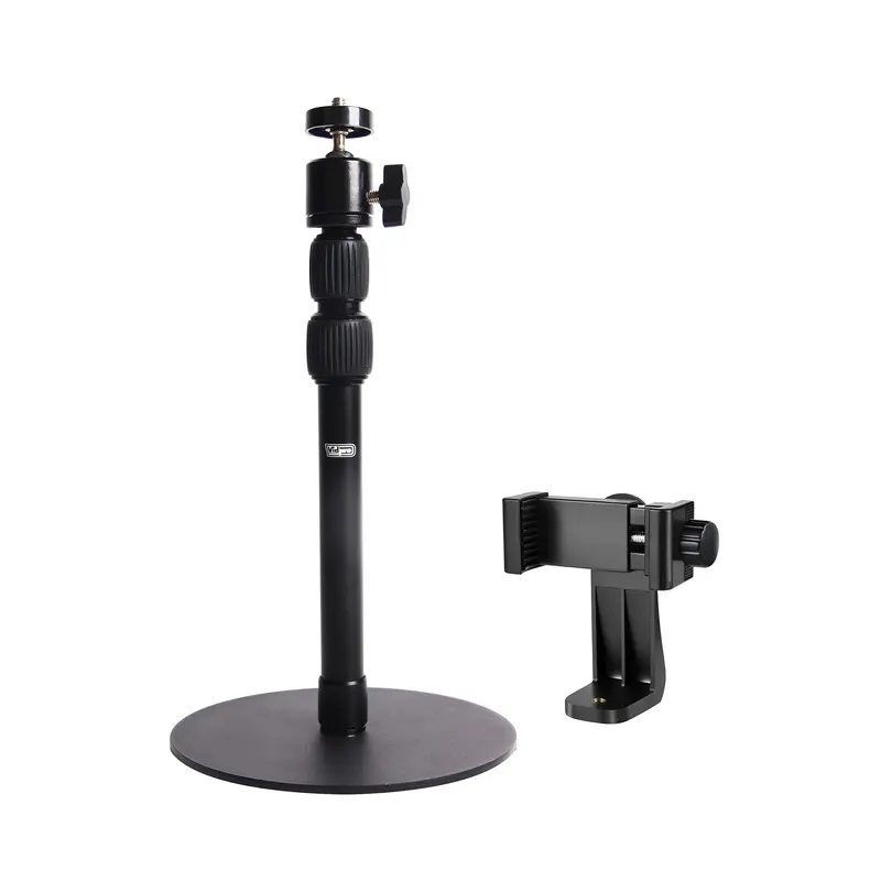 Vidpro ST-18 Height-Adjustable 18" Phone & Camera Desktop Stand