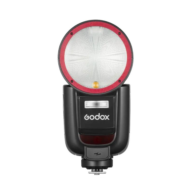 Godox V1Pro Round Head Camera Flash for Nikon Red Ring