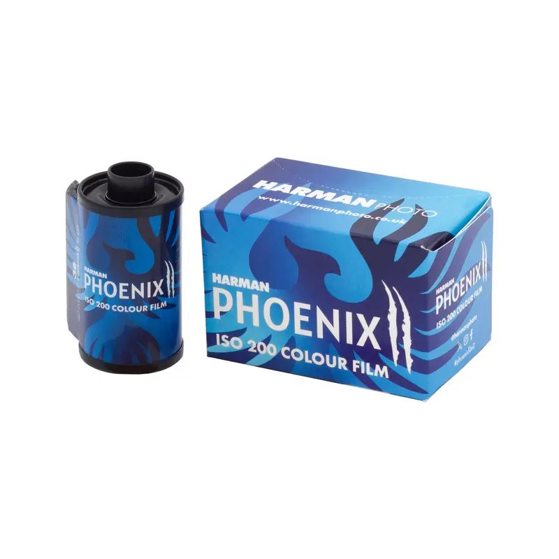 Harman Phoenix II 200 Color Negative - 35mm Film, 36 Exposures, Single Roll