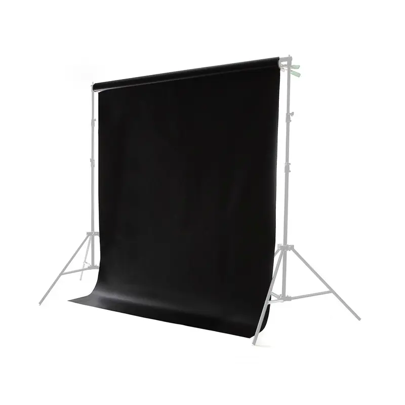 Savage Infinity Solid Vinyl Background, 10' x 20' - Matte Black (In Store Pick Up Only)