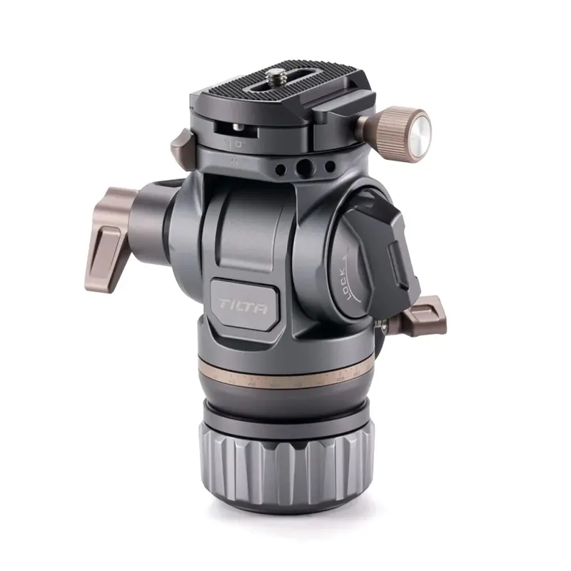 Tilta Travel Video Fluid Head with Flat Base - Space Gray