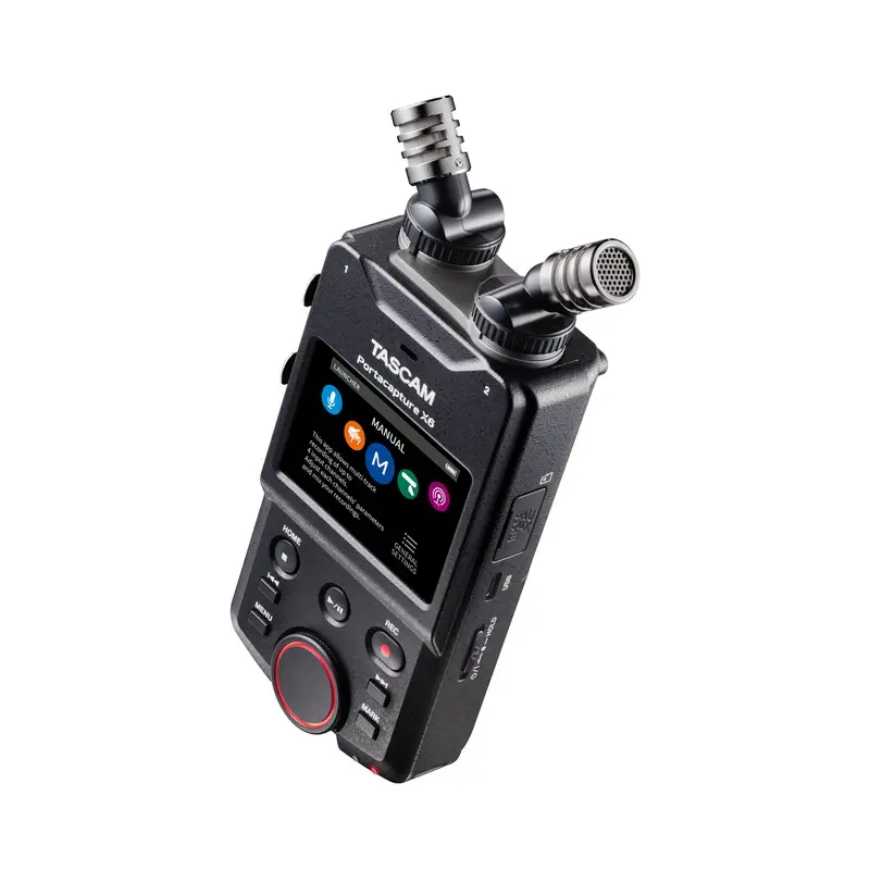 Tascam Portacapture X6 32-Bit 6-Channel Multitrack Handheld Recorder