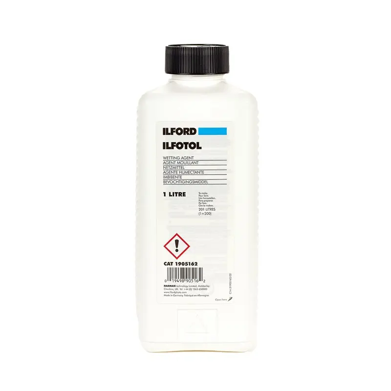 Ilford Ilfotol Wetting Agent (Liquid) for Black & White Film & Paper - 1 Liter
