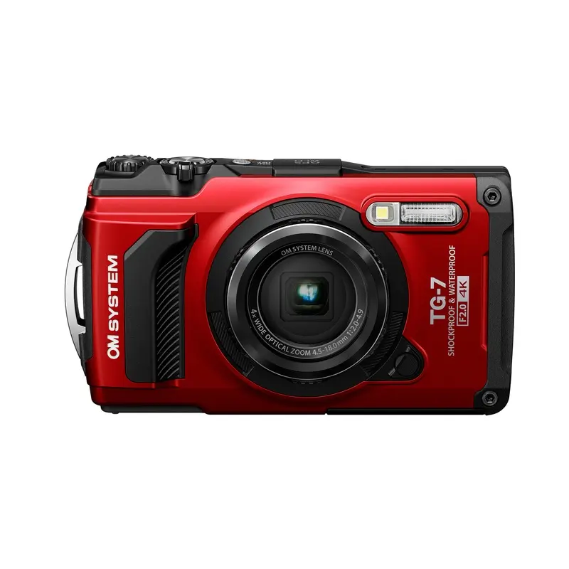 OM System Tough TG-7 Camera - Red