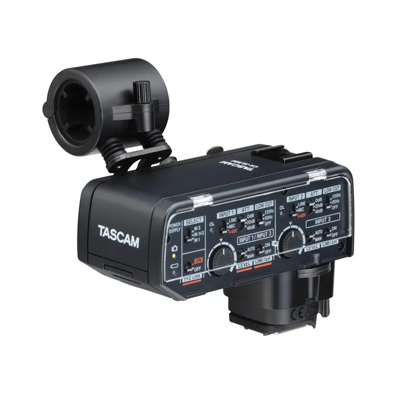 Tascam CA-XLR2D-C XLR Microphone Adapter for Canon Mirrorless Cameras