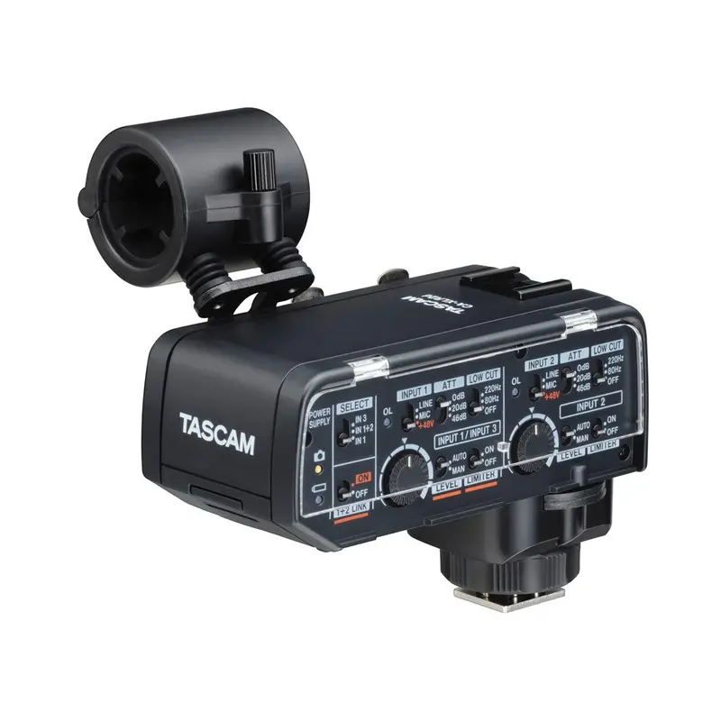 Tascam CA-XLR2D-F XLR Microphone Adapter for Fujifilm Mirrorless Cameras