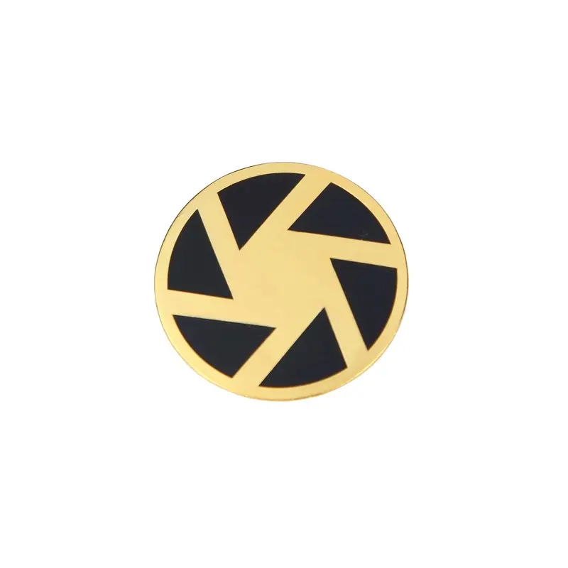 Aperture Gold Pin
