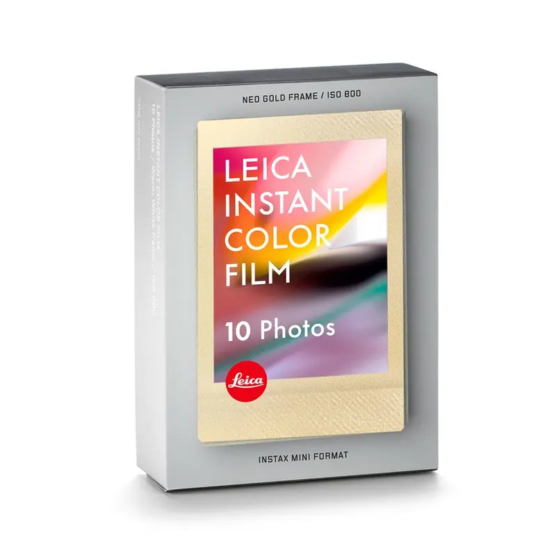 Leica Sofort Neo Gold Color Film Pack - 10 Exposures