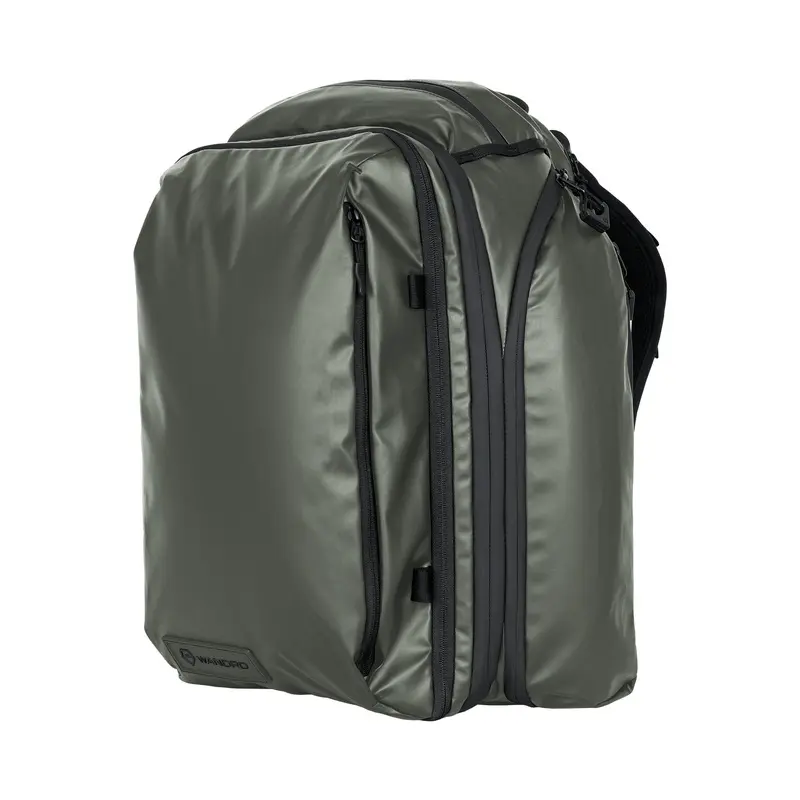 Wandrd Transit Travel 35L Backpack with Essential Camera Cube Bundle - Wasatch Green