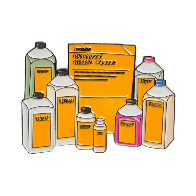 Darkroom Chemical Film Developer Storage Bottles Pin