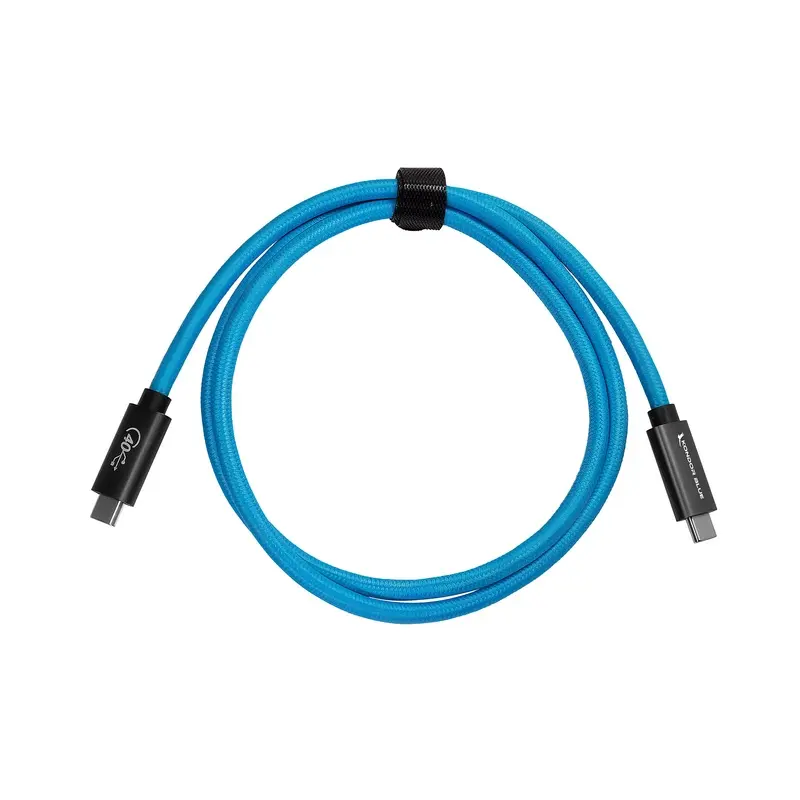 Kondor Blue Thunderbolt 4 USB-C Cable, 3ft - Kondor Blue