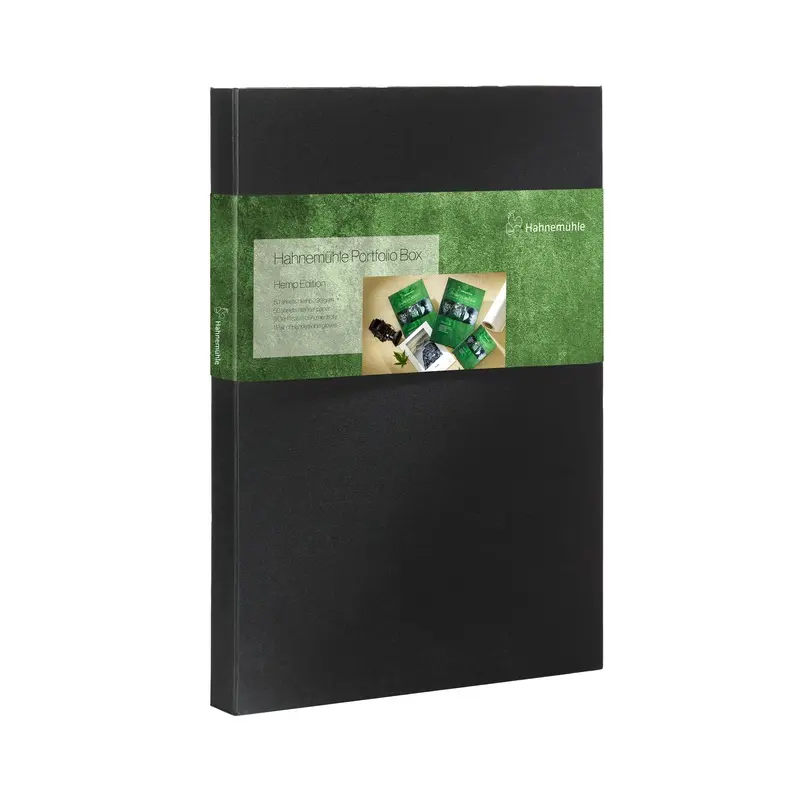Hahnemhle Limited Edition 13 x 19" Portfolio Box with 50 Sheets - Hemp