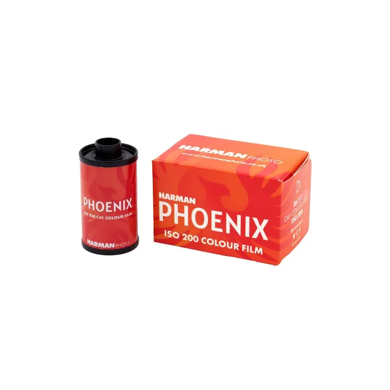 Harman Phoenix 200 Color Negative - 35mm Film, 36 Exposures, Single Roll