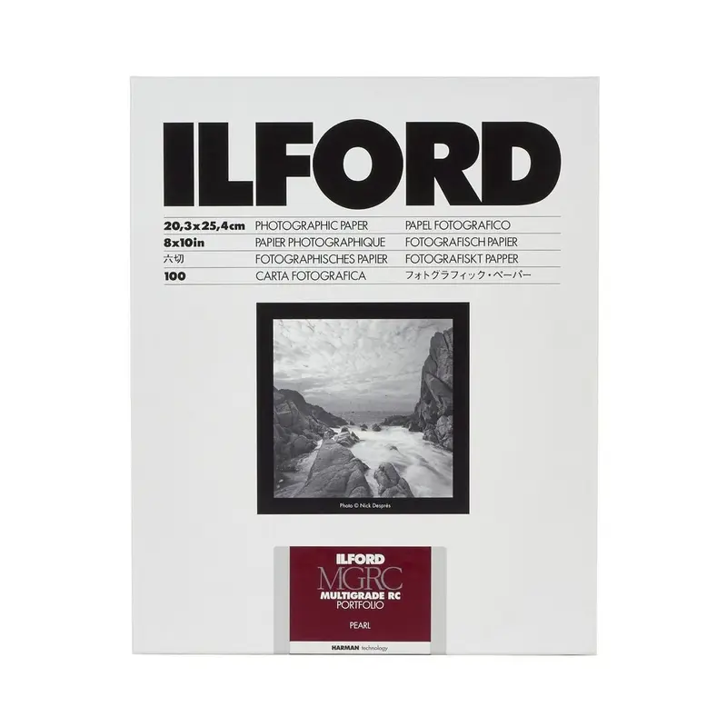 Ilford Multigrade V RC Portfolio Paper, Pearl, 8 x 10" - 25 Sheets