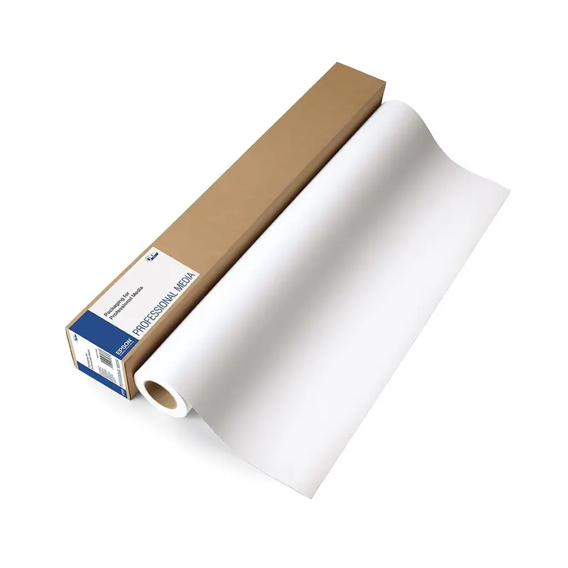 Epson Exhibition Canvas Matte Archival Inkjet Paper, 17" x 40' - Roll Paper