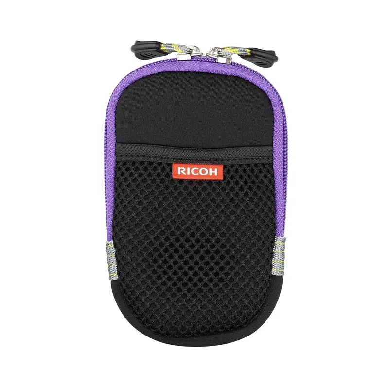 Pentax O-CC135 Digital Camera Case for Select WG-Series Cameras - Black/Violet