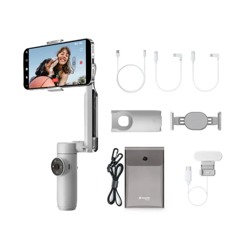Insta360 Flow Smartphone Gimbal Stabilizer Creator Kit - Gray