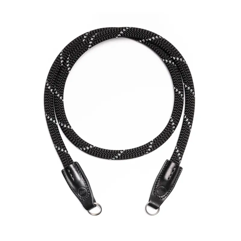 Cooph Rope Camera Strap with Split Ring, 39.4" (100cm) - Black Reflective