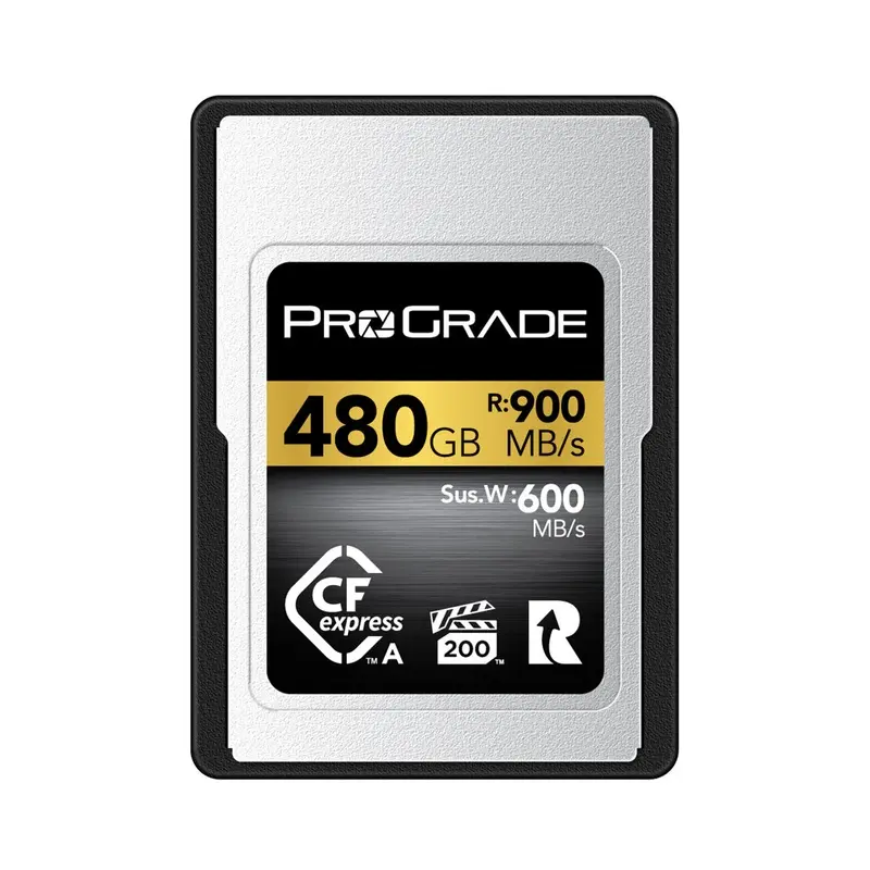 ProGrade Digital 480GB CFexpress Type A 2.0 Gold Memory Card