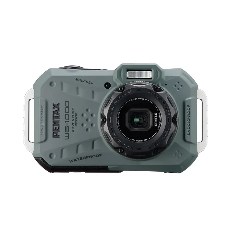 Pentax WG-1000 All-Weather Digital Camera - Olive