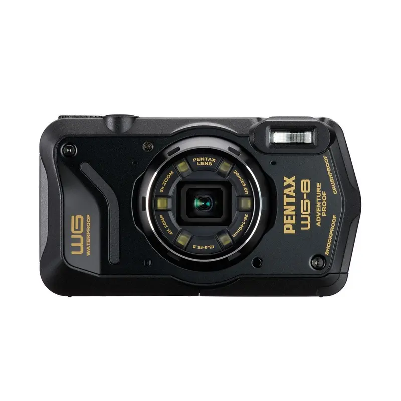 Pentax WG-8 All-Weather Digital Camera - Black