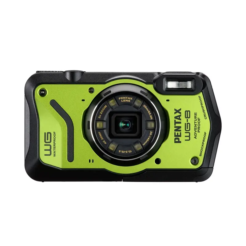 Pentax WG-8 All-Weather Digital Camera - Green