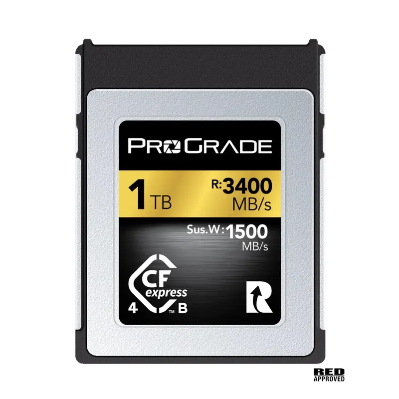 ProGrade Digital 1TB CFexpress Type B 4.0 Gold Memory Card