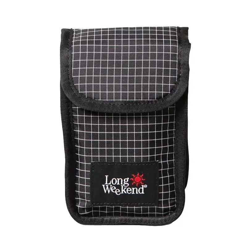 Long Weekend Point and Shoot Camera Pouch - Black