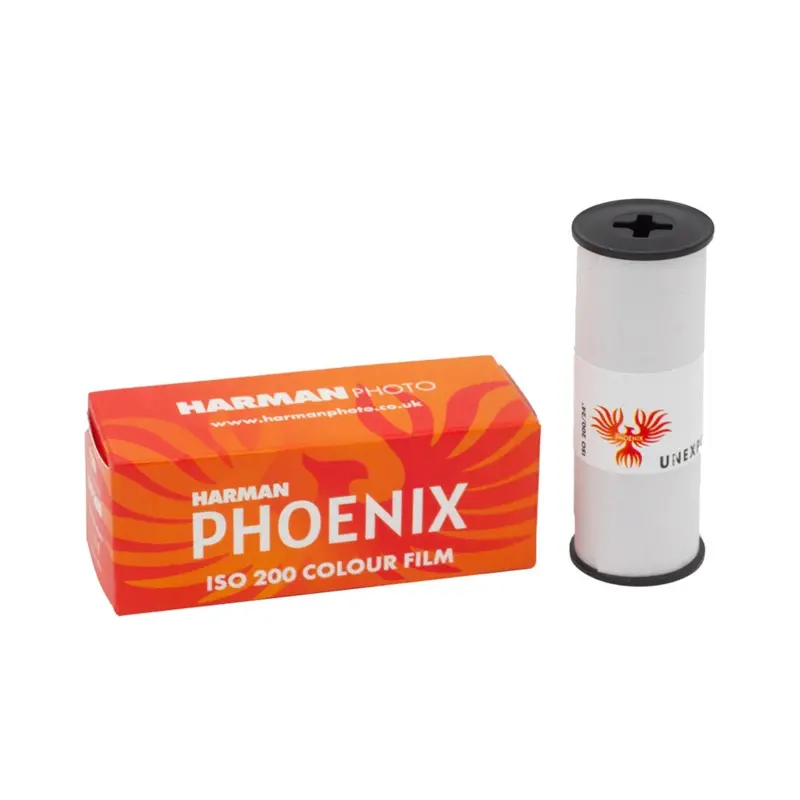 Harman Phoenix 200 Color Negative - 120 Film, Single Roll